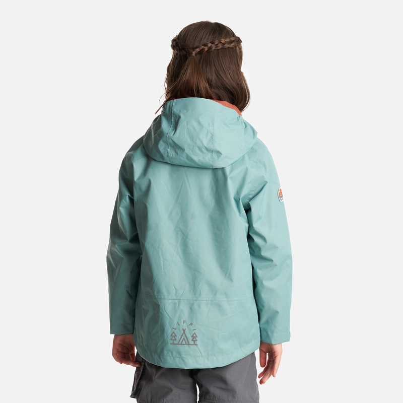 CHAQUETA NIÑA LIPPI JADE OSCURO SNOWBALL FUSION-3 HOODY JACKET /ROSA - 4