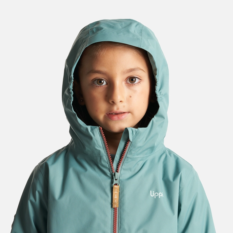 CHAQUETA NIÑA LIPPI JADE OSCURO SNOWBALL FUSION-3 HOODY JACKET /ROSA - 5