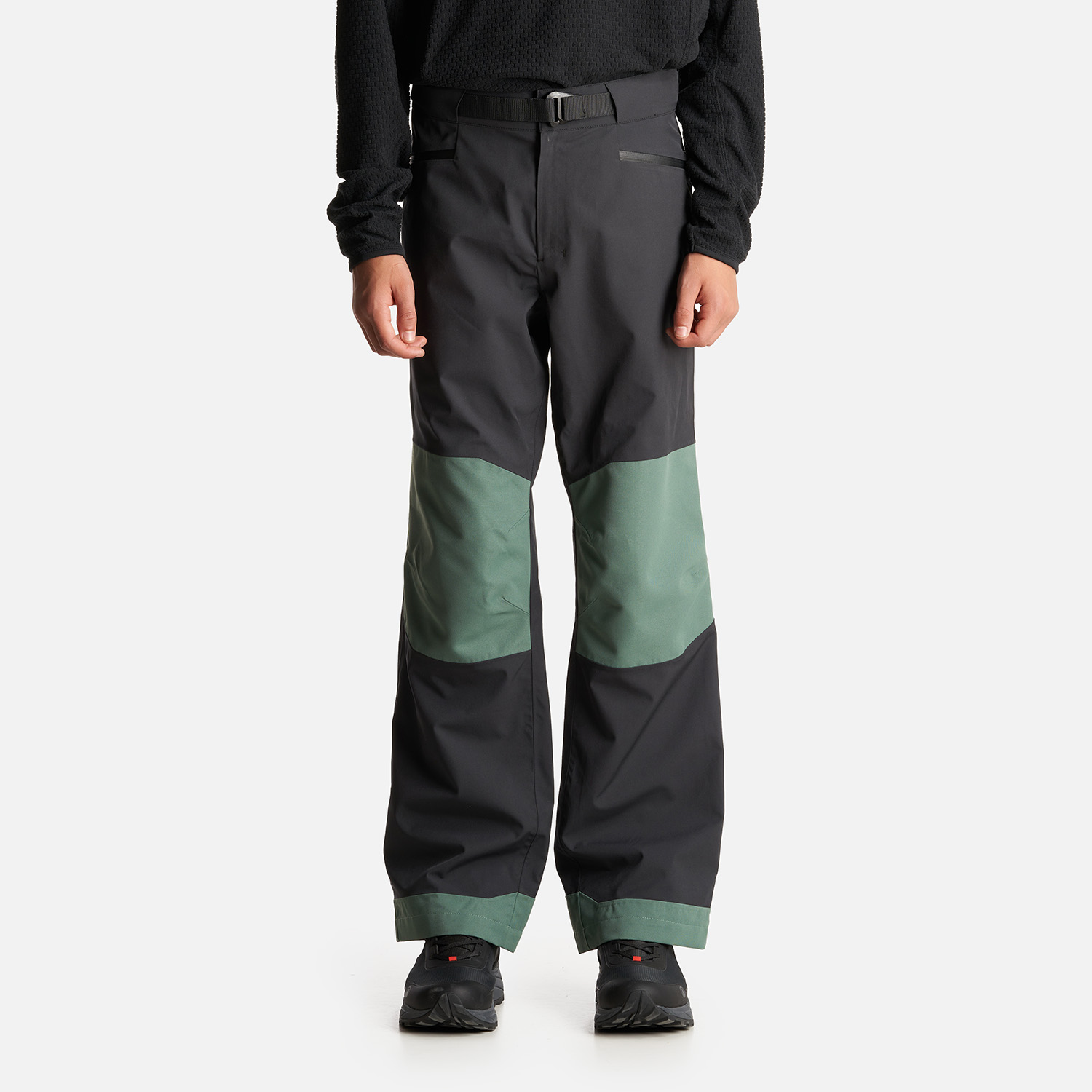 PANTALÓN NIÑO LIPPI NEGRO VERDE TEEN BOY SIERRA NEVADA B-DRY LIGHT PANTS BOTELLA - 2