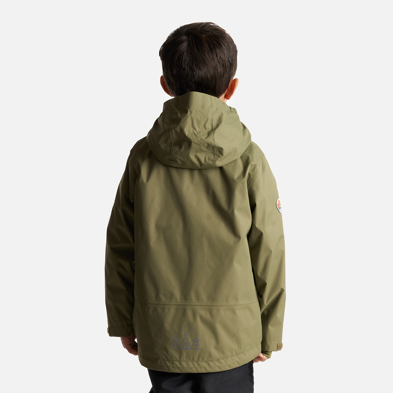 CHAQUETA NIÑO LIPPI VERDE SNOWBALL FUSION-3 HOODY JACKET /TERRACOTA - 4