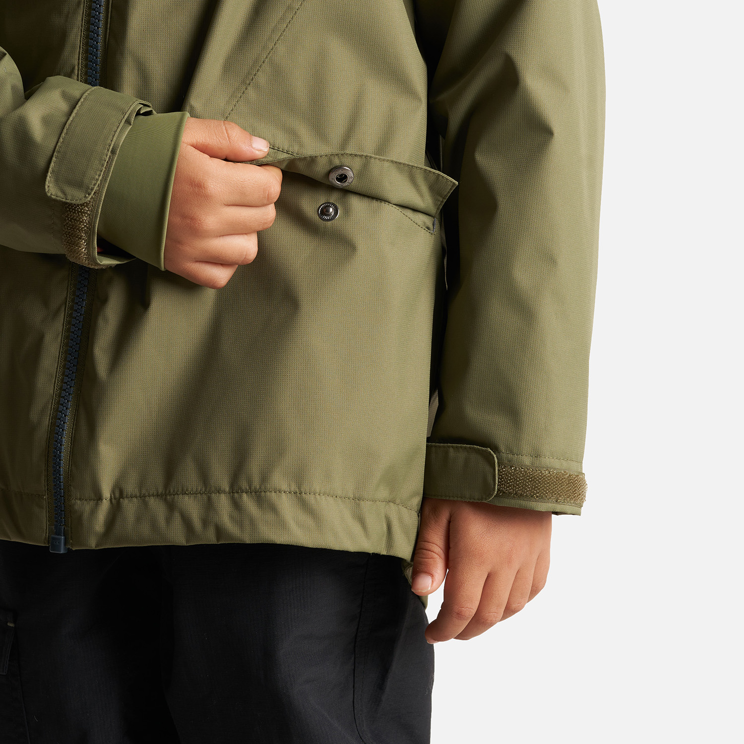 CHAQUETA NIÑO LIPPI VERDE SNOWBALL FUSION-3 HOODY JACKET /TERRACOTA - 6