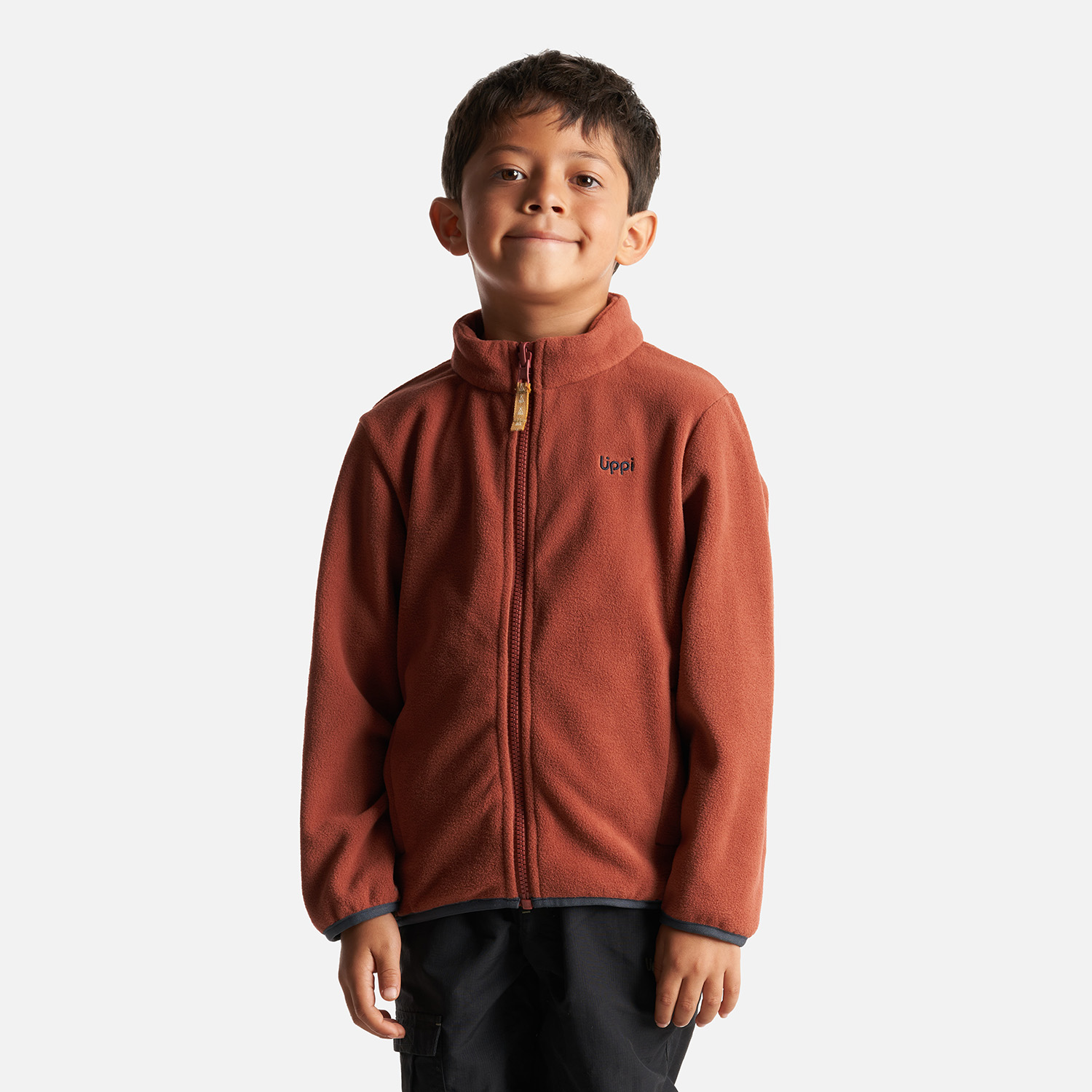 CHAQUETA NIÑO LIPPI VERDE SNOWBALL FUSION-3 HOODY JACKET /TERRACOTA - 8