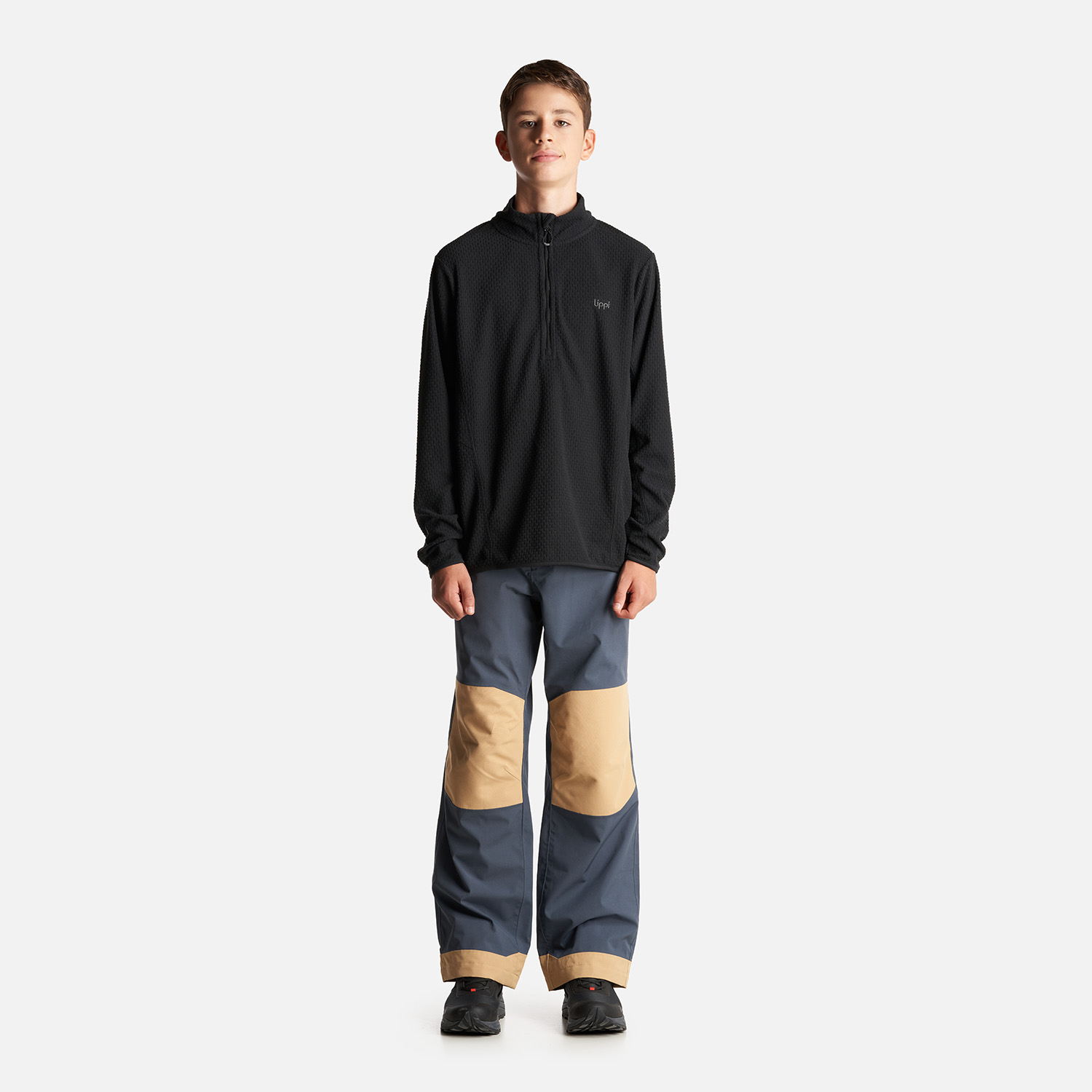PANTALÓN NIÑO LIPPI AZUL NOCHE TAUPE TEEN BOY SIERRA NEVADA B-DRY LIGHT PANTS - 6