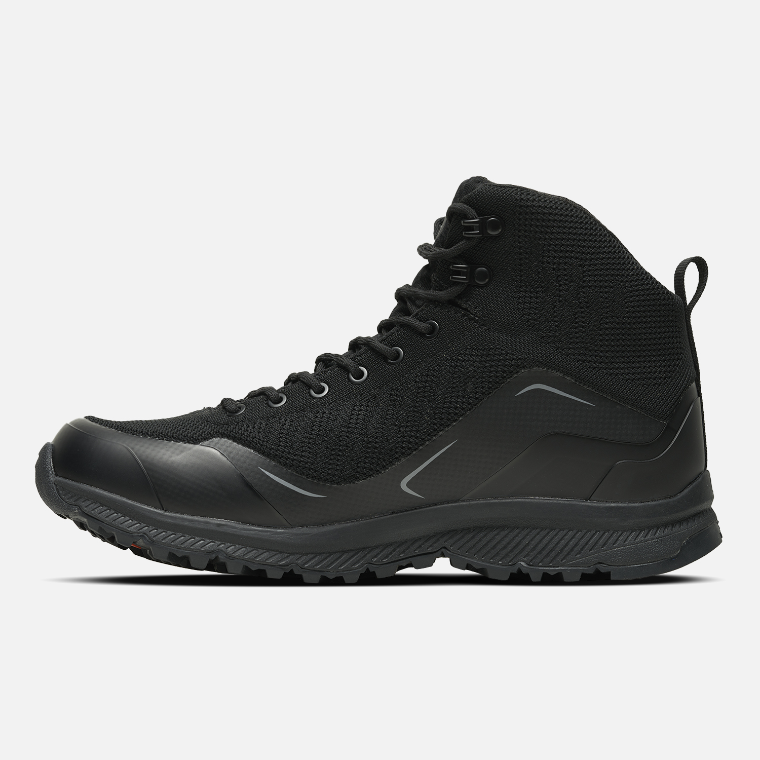 BOTIN MUJER LIGHT ROCK MID ECO ALL BLACK LIPPI