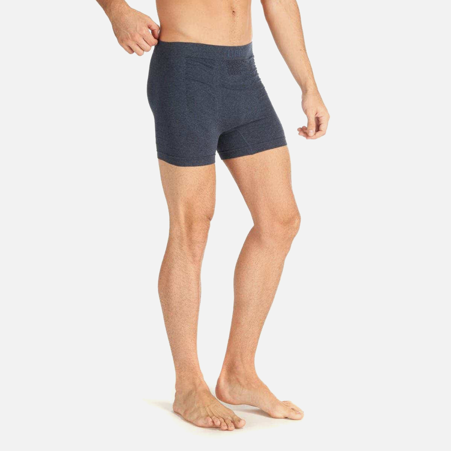 ROPA INTERIOR HOMBRE PACK SKINTEC SEAMLESS BOXER GRIS MEDIO Y AZUL MARINO LIPPI I23 - 3