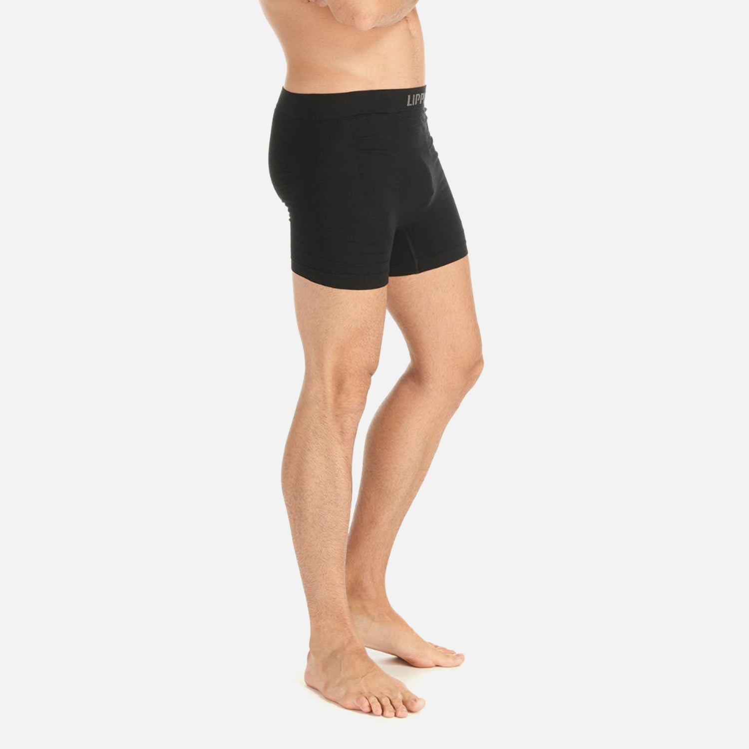 ROPA INTERIOR HOMBRE PACK SKINTEC SEAMLESS BOXER NEGRO Y GRIS OSCURO LIPPI - 3