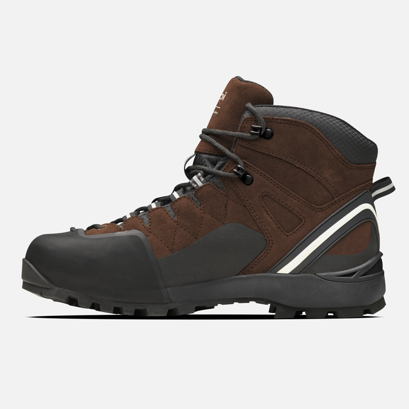 BOTIN HOMBRE BRAVO MID CAFE  NEGRO LIPPI - 2