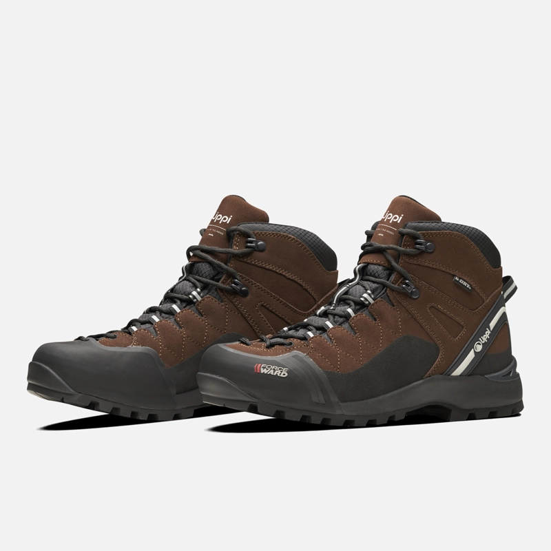 BOTIN HOMBRE BRAVO MID CAFE  NEGRO LIPPI - 3