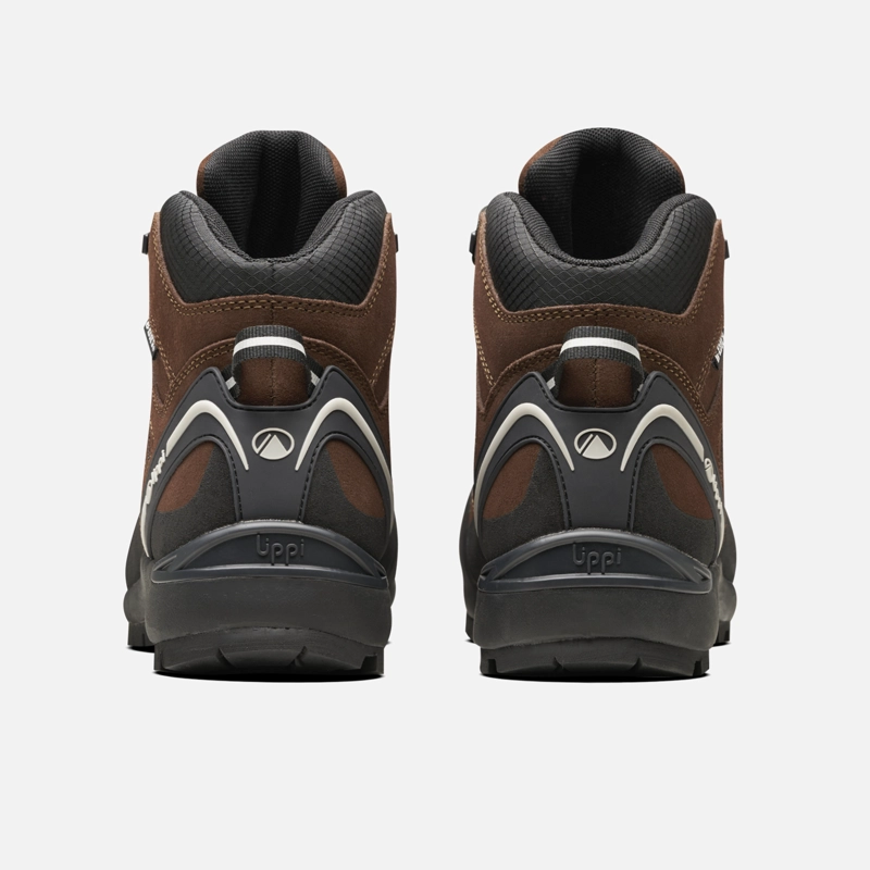 BOTIN HOMBRE BRAVO MID CAFE  NEGRO LIPPI - 4