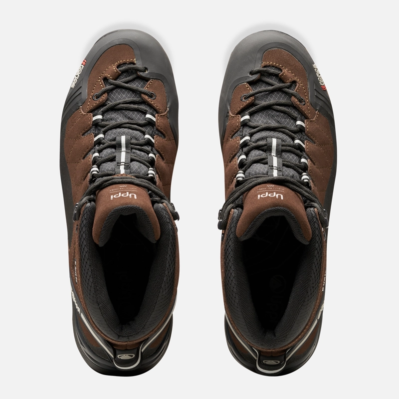 BOTIN HOMBRE BRAVO MID CAFE  NEGRO LIPPI - 5