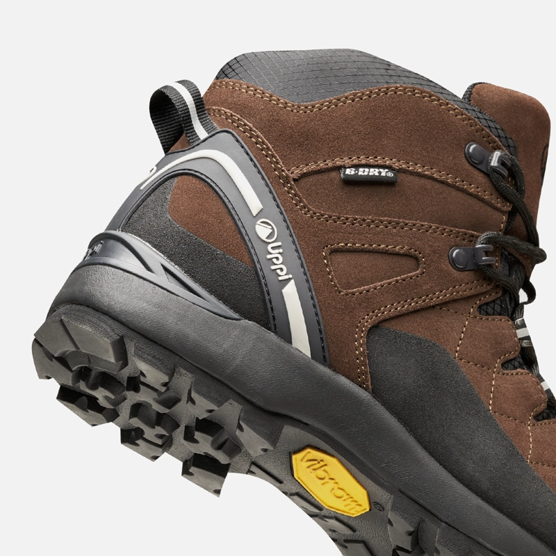 BOTIN HOMBRE BRAVO MID CAFE  NEGRO LIPPI - 7