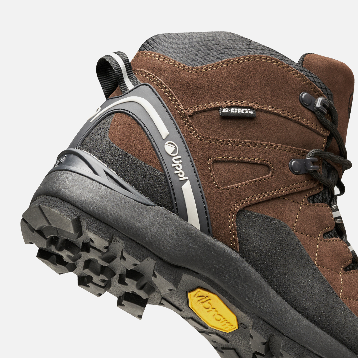 BOTIN HOMBRE BRAVO MID CAFE NEGRO LIPPI - 7