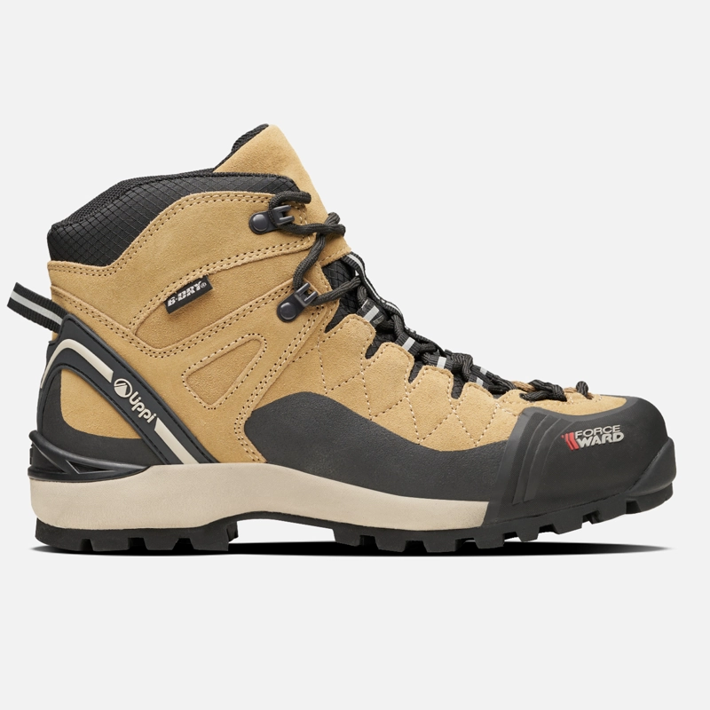 BOTIN MUJER  BRAVO MID TAUPE GRAFITO LIPPI - 1
