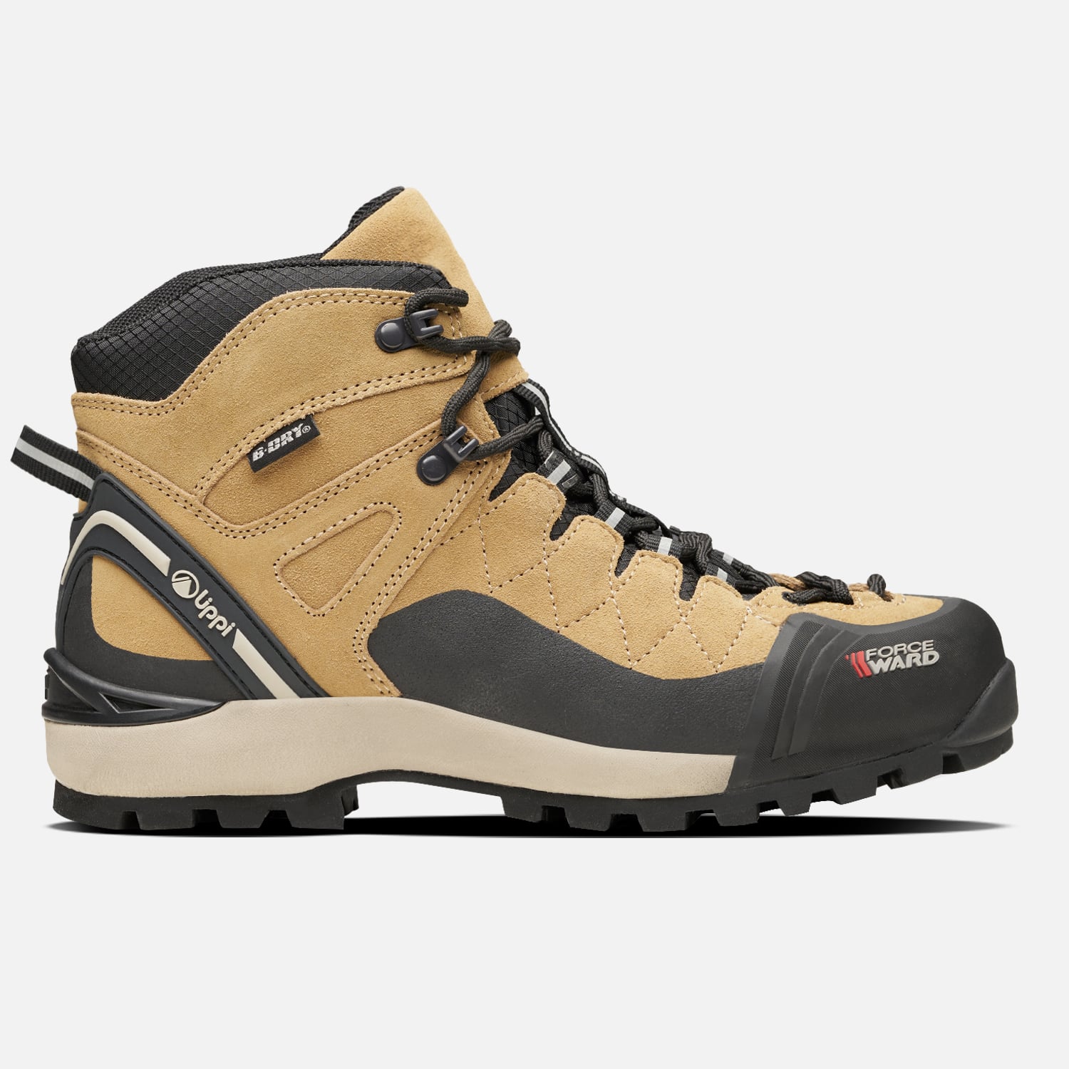 BOTIN MUJER BRAVO MID TAUPE GRAFITO LIPPI - 1