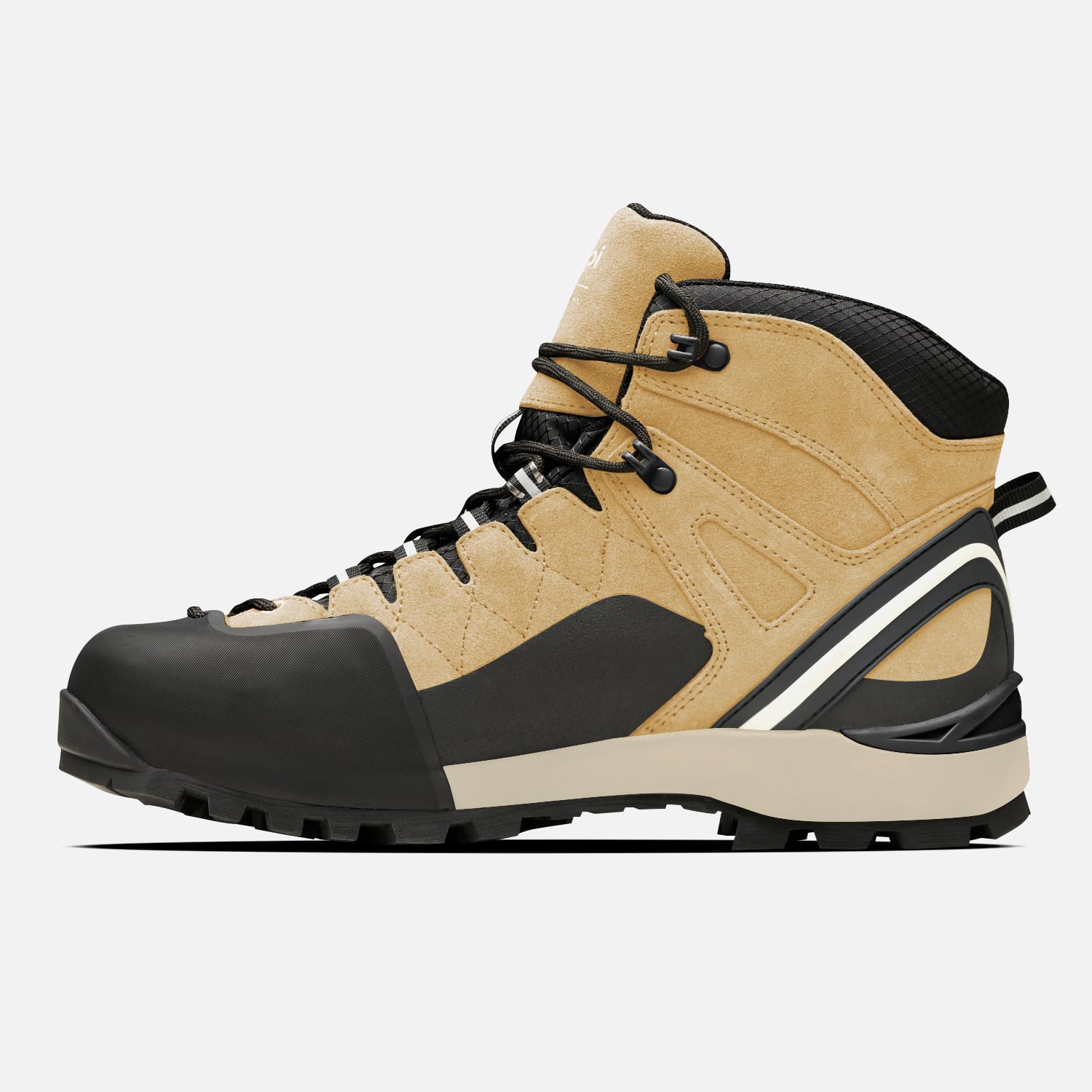 BOTIN MUJER BRAVO MID TAUPE GRAFITO LIPPI - 2