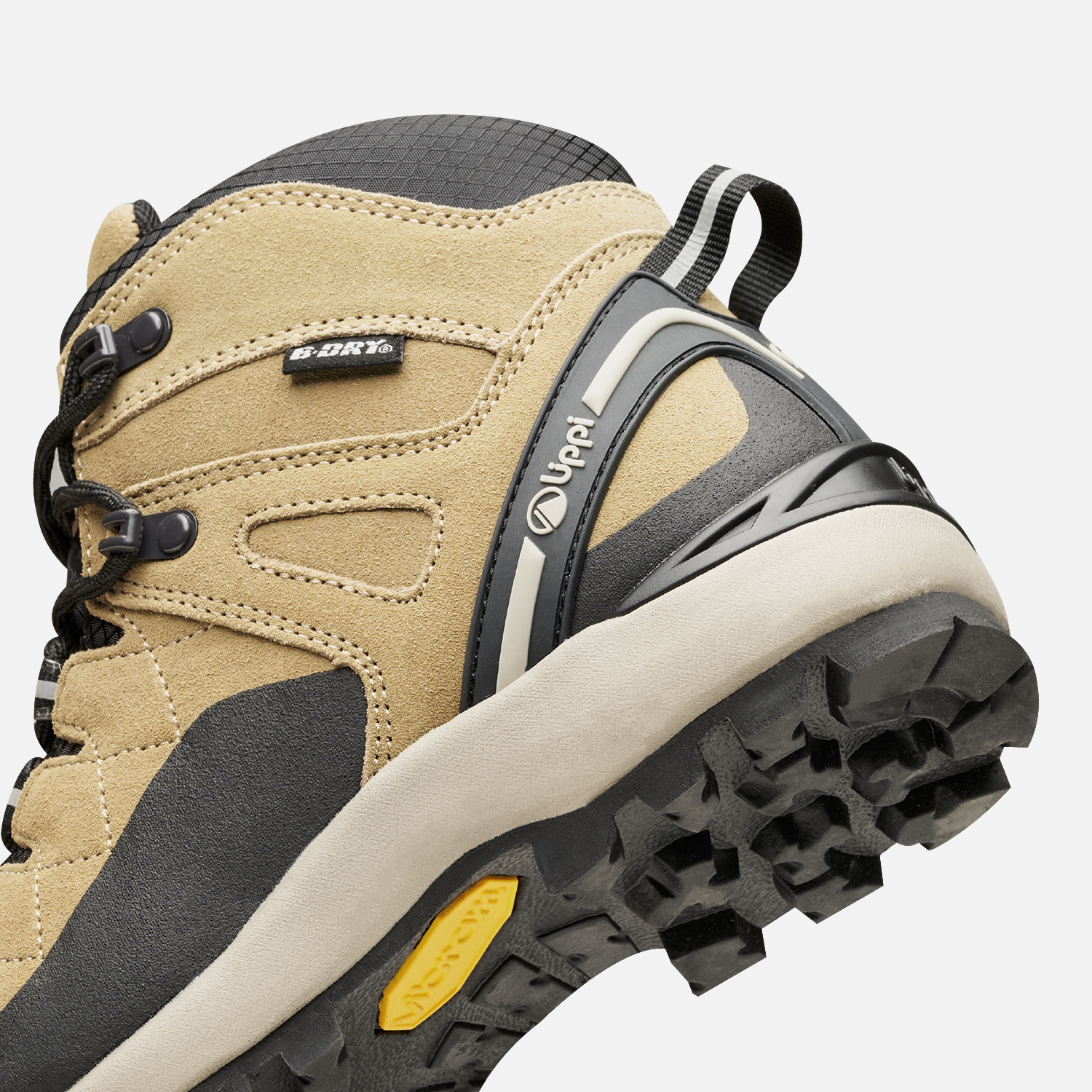 BOTIN MUJER BRAVO MID TAUPE GRAFITO LIPPI - 8
