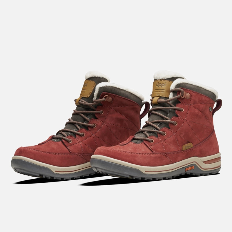 BOTA MUJER  NATIVE MID II VINO GRAFITO LIPPI - 4