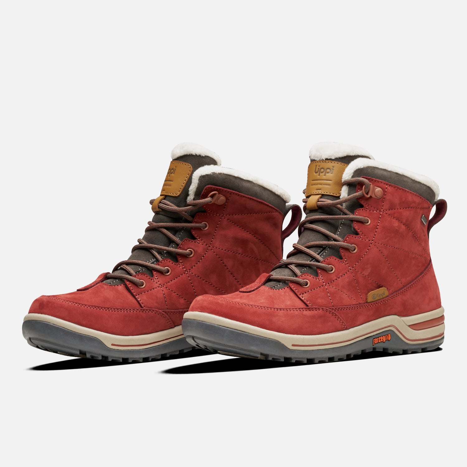 BOTA MUJER NATIVE MID II VINO GRAFITO LIPPI - 4