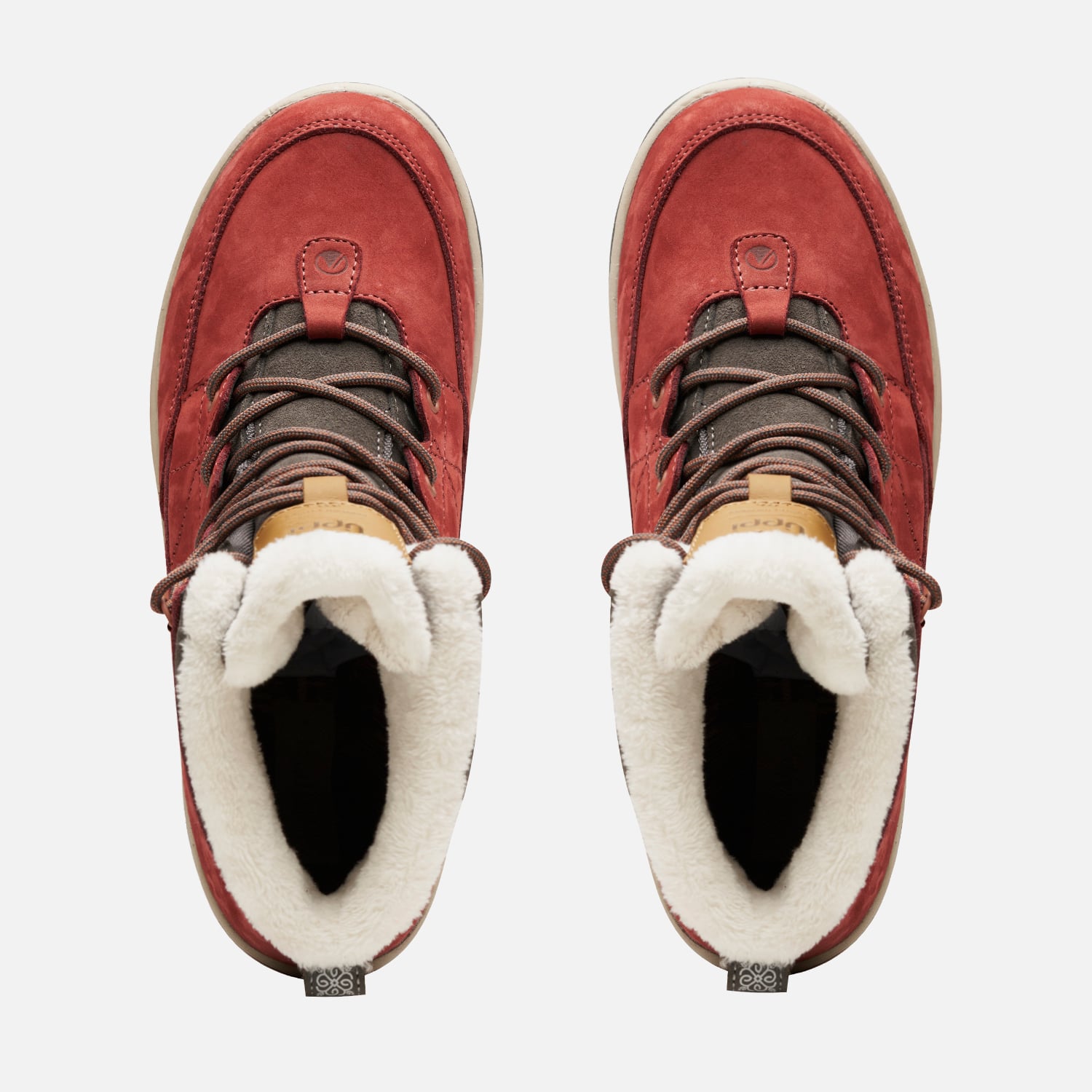 BOTA MUJER NATIVE MID II VINO GRAFITO LIPPI - 6