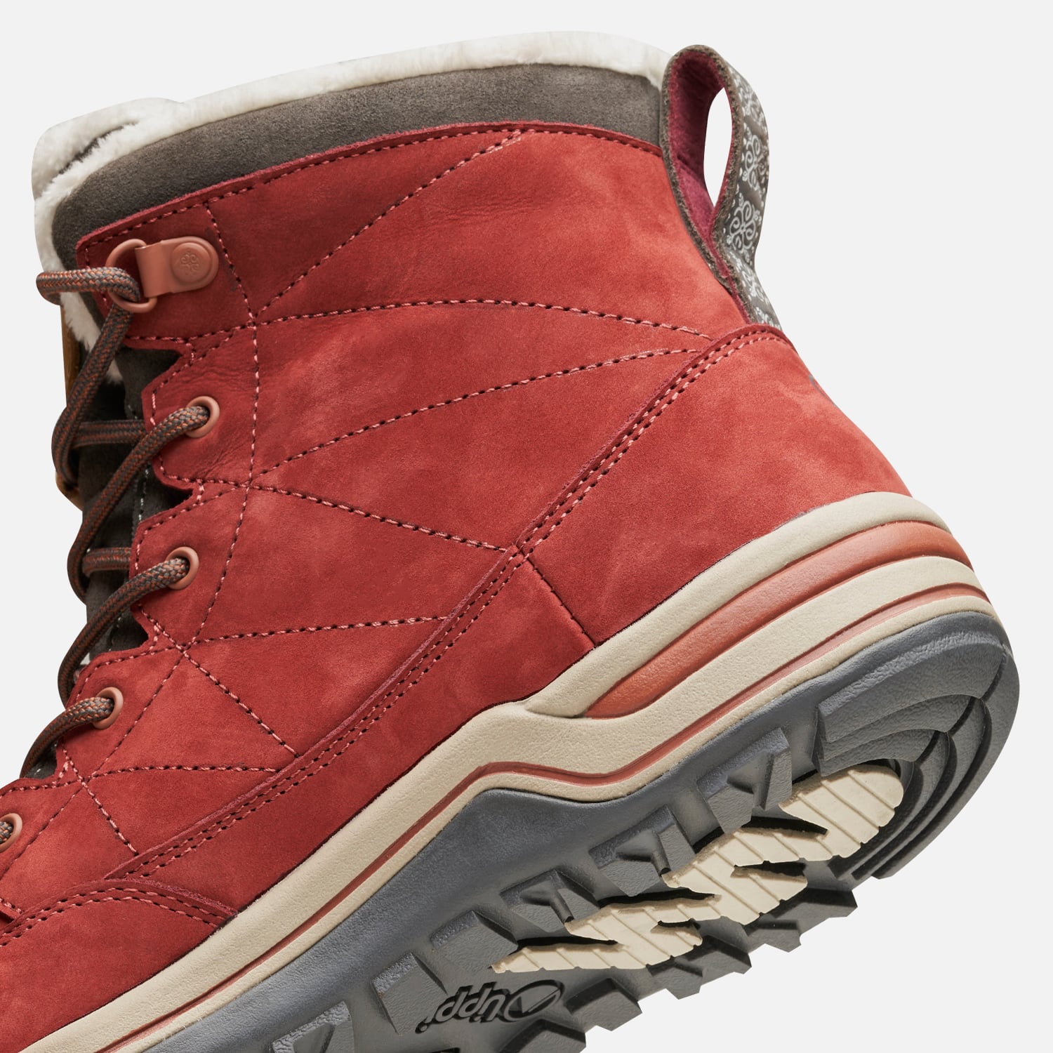 BOTA MUJER NATIVE MID II VINO GRAFITO LIPPI - 8