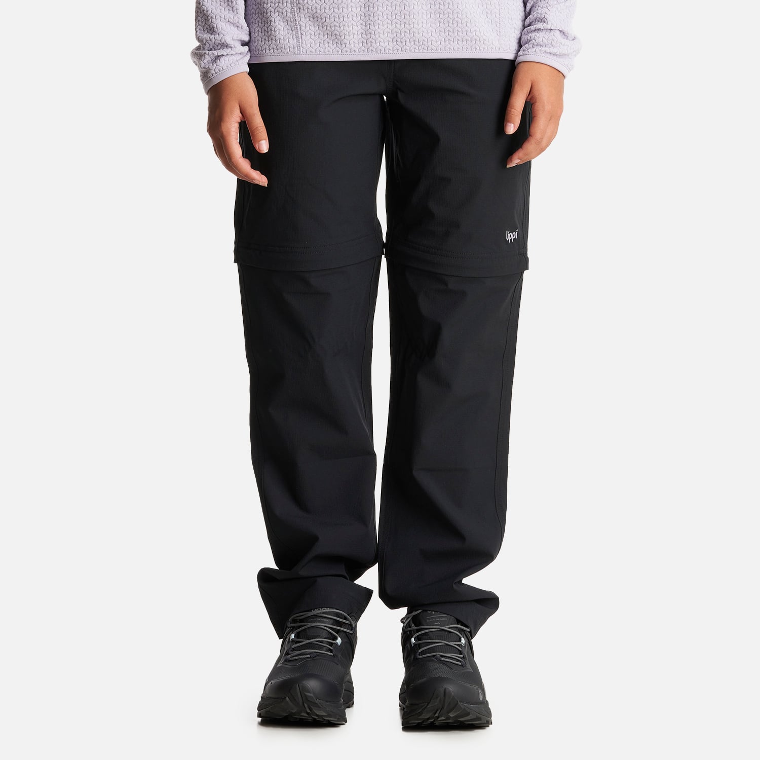 PANTALÓN NIÑA LIPPI NEGRO TEEN GIRL PARDO MIX-2 Q-DRY PANTS - 2