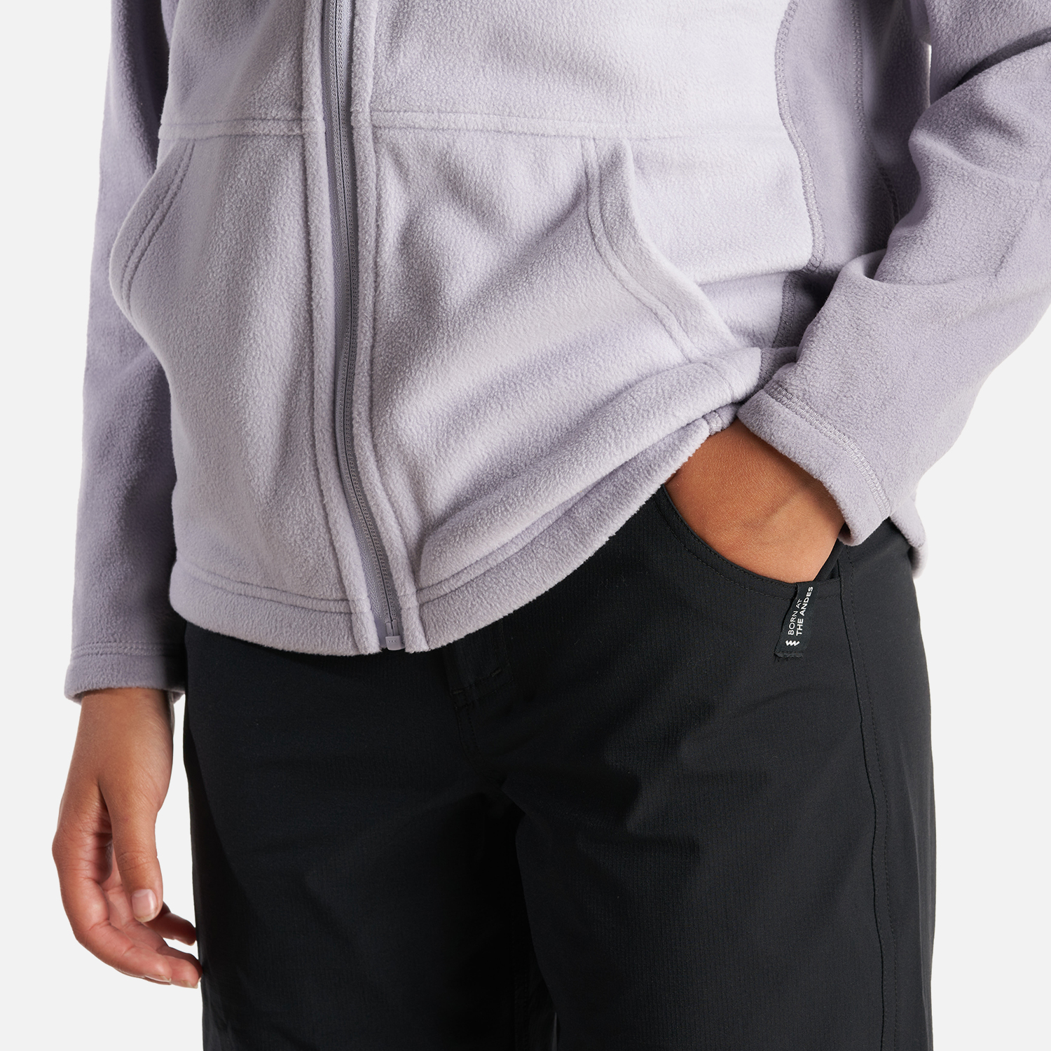PANTALÓN NIÑA LIPPI NEGRO TEEN GIRL PARDO MIX-2 Q-DRY PANTS - 7