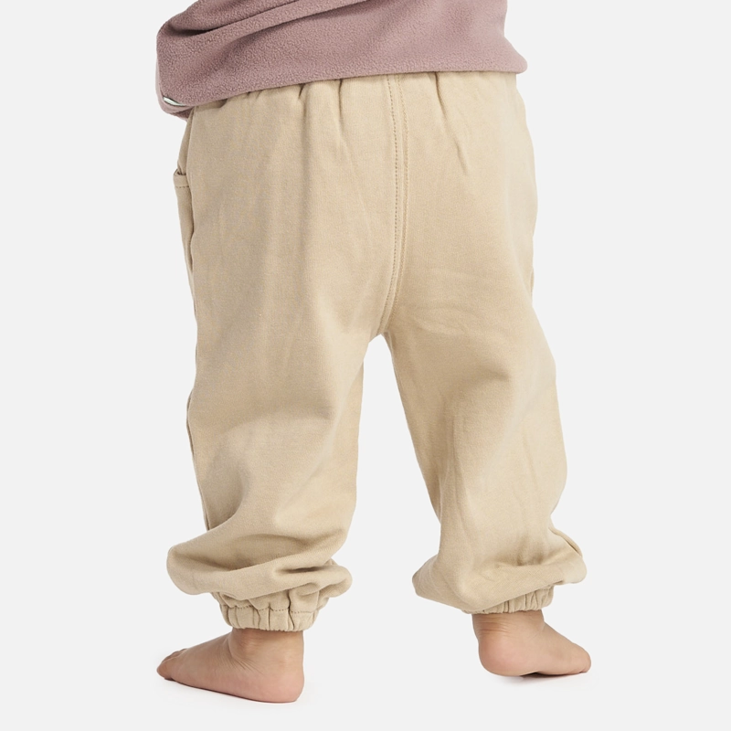 PANTALÓN ALGODÓN NIÑA LIPPI TAUPE BABY GIRL COZY PANTS - 3