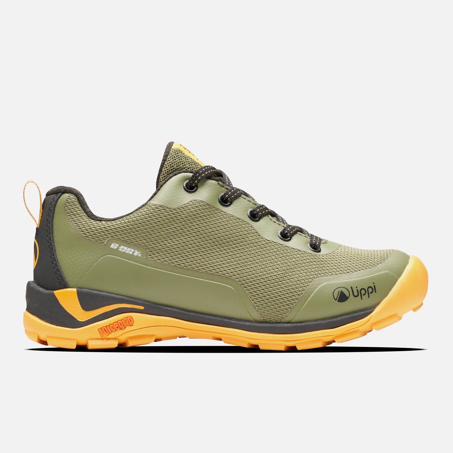 ZAPATO NIÑO INTENSE HIKE KIDS LOW VERDE MOSTAZA LIPPI - 1