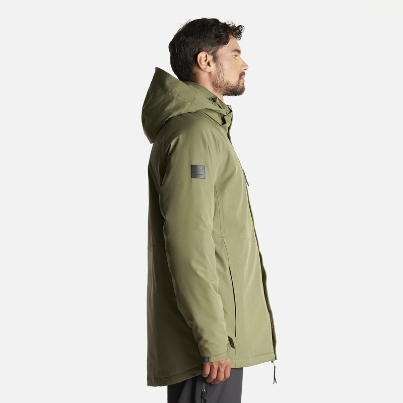 CHAQUETA HOMBRE ANDES B-DRY HOODY JACKET VERDE LIPPI - 4