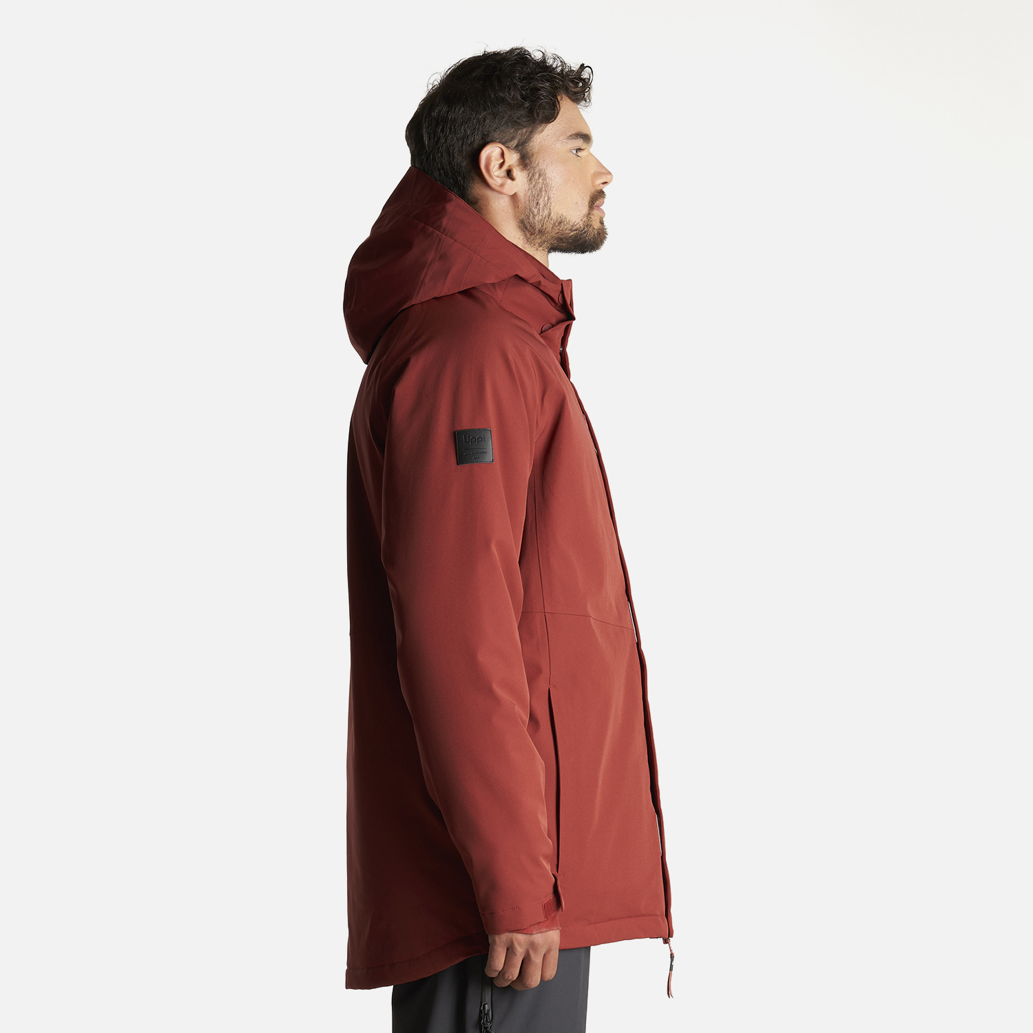 CHAQUETA HOMBRE ANDES B-DRY HOODY JACKET VINO LIPPI - 4
