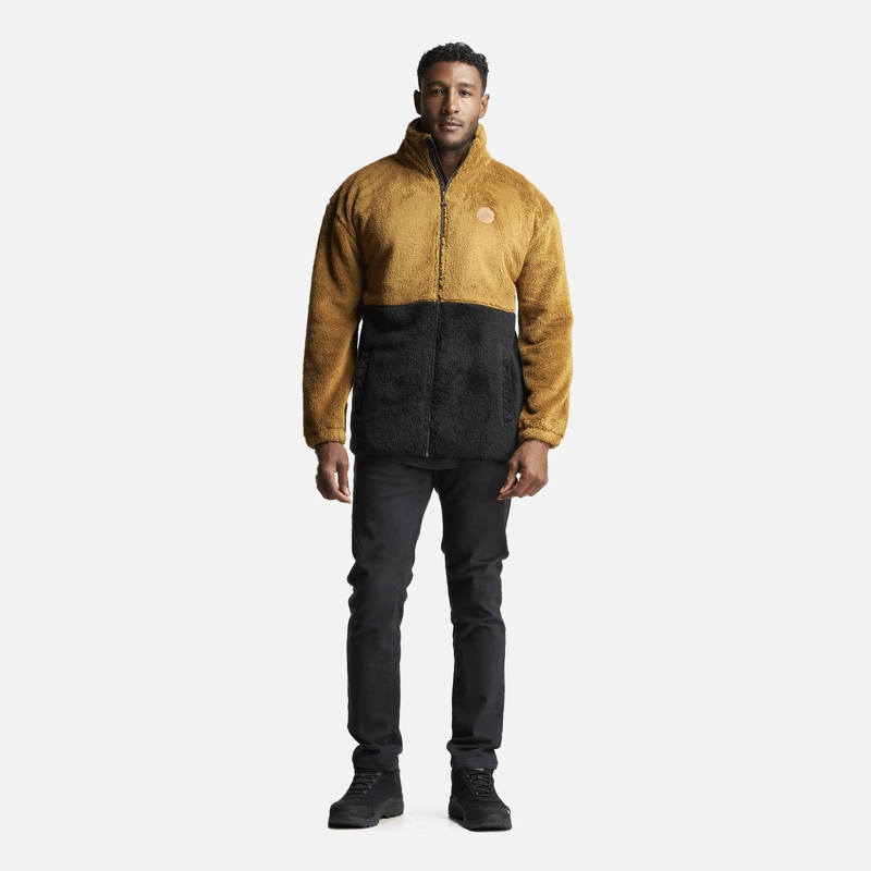 CHAQUETA HOMBRE CALURO-SIN MOSTAZA OSCURO HAKA HONU - 6