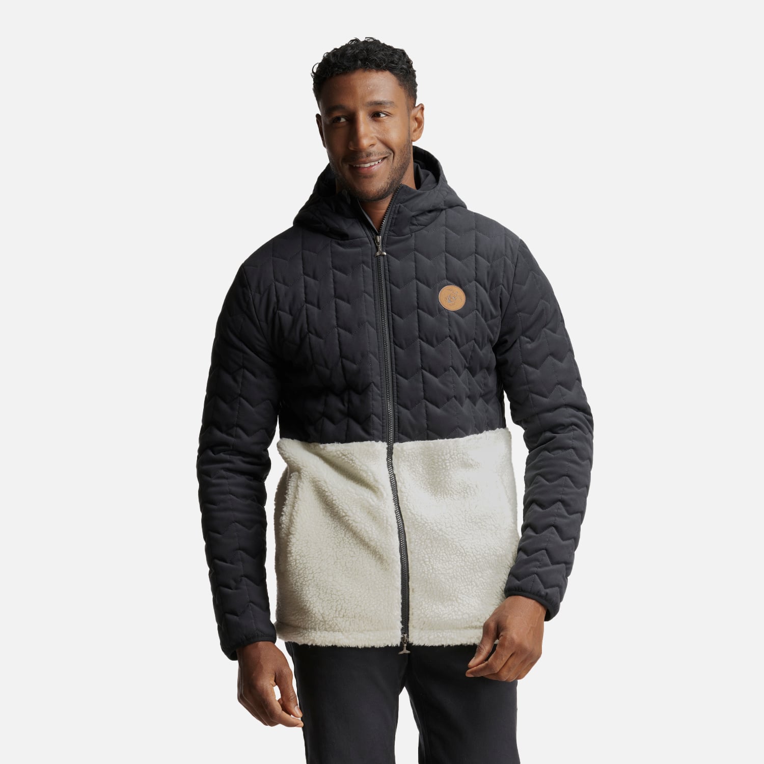 HAKA HONU CHAQUETA HOMBRE NOES-NI NEGRO CREMA HAKA HONU