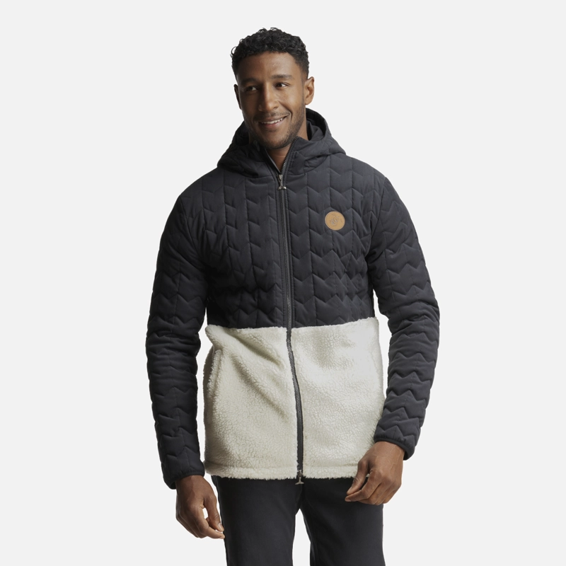 CHAQUETA HOMBRE NOES-NI NEGRO CREMA HAKA HONU - 1