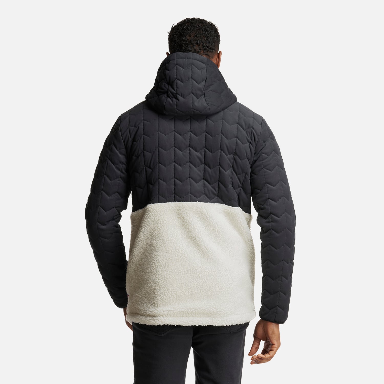 CHAQUETA HOMBRE NOES-NI NEGRO CREMA HAKA HONU - 3