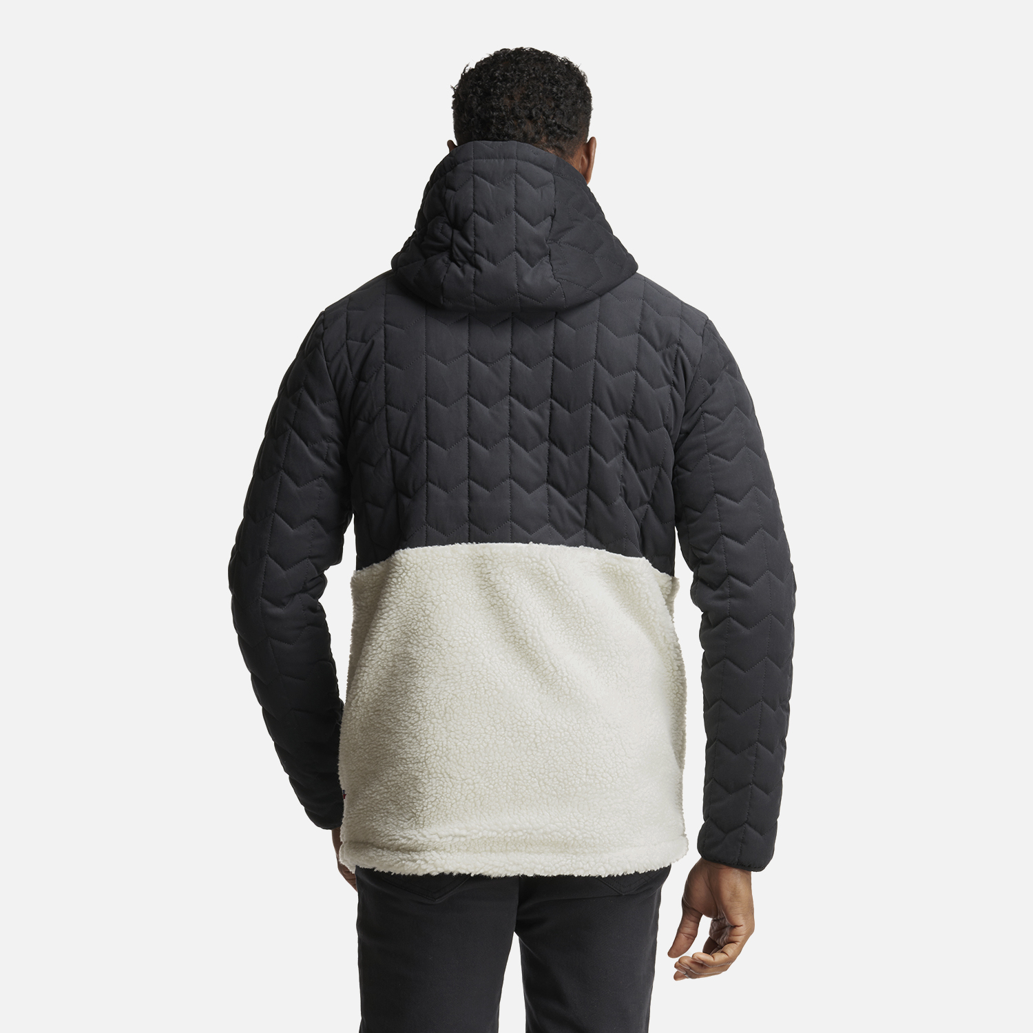 CHAQUETA HOMBRE NOES-NI NEGRO CREMA HAKA HONU - 3