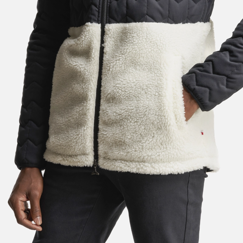 CHAQUETA HOMBRE NOES-NI NEGRO CREMA HAKA HONU - 5