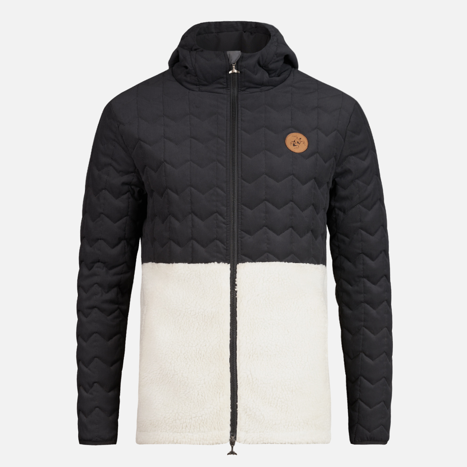 CHAQUETA HOMBRE NOES-NI NEGRO CREMA HAKA HONU - 8