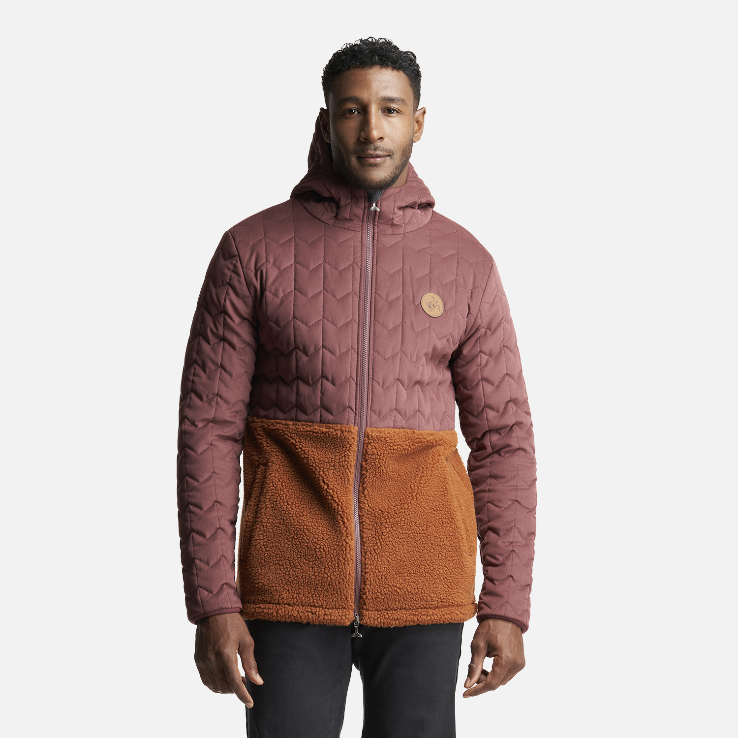 HAKA HONU CHAQUETA HOMBRE NOES-NI BURDEO/TERRACOTA HAKA HONU