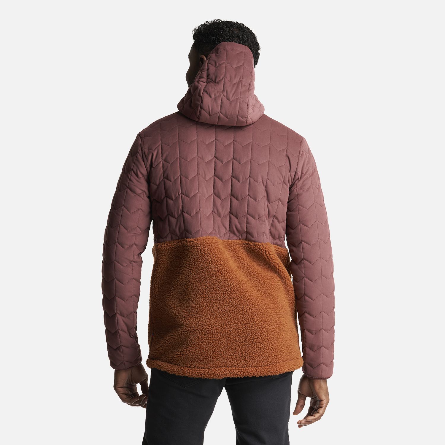 CHAQUETA HOMBRE NOES-NI BURDEO/TERRACOTA HAKA HONU - 3