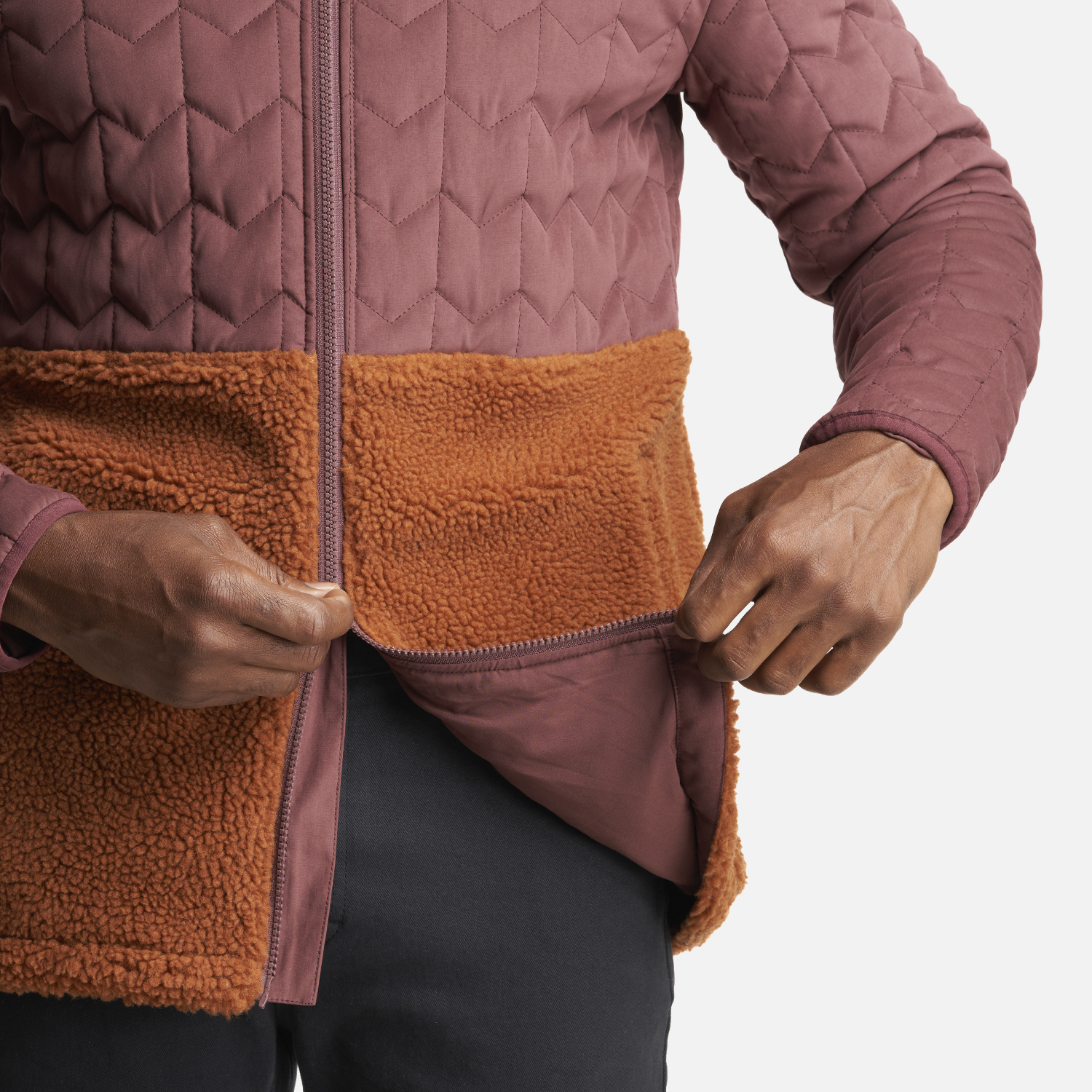 CHAQUETA HOMBRE NOES-NI BURDEO/TERRACOTA HAKA HONU - 6