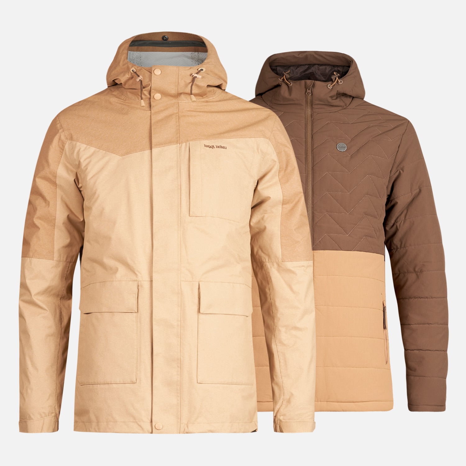 CHAQUETA HOMBRE PERRO GUAPO CAMEL HAKA HONU - 1