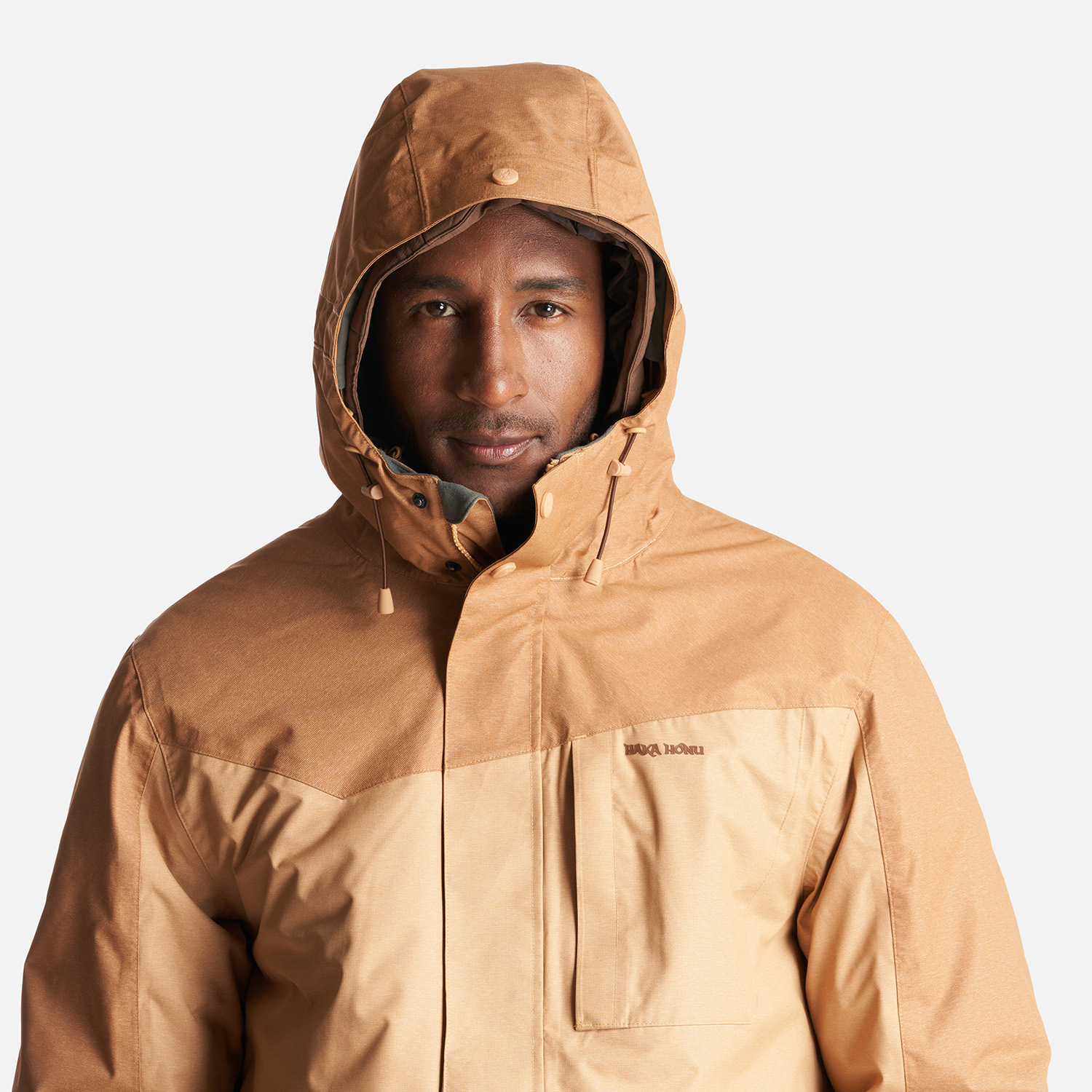 CHAQUETA HOMBRE PERRO GUAPO CAMEL HAKA HONU - 5