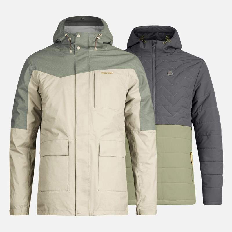 CHAQUETA HOMBRE PERRO GUAPO VERDE MILITAR HAKA HONU - 1
