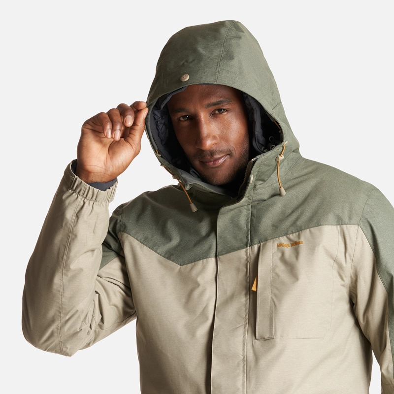 CHAQUETA HOMBRE PERRO GUAPO VERDE MILITAR HAKA HONU - 5