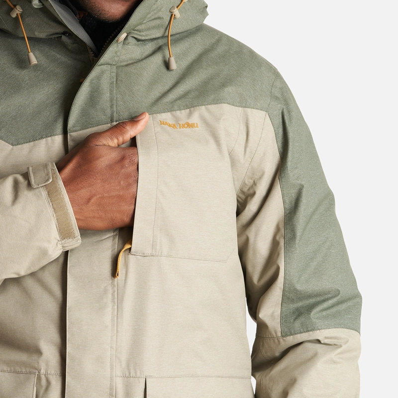 CHAQUETA HOMBRE PERRO GUAPO VERDE MILITAR HAKA HONU - 6