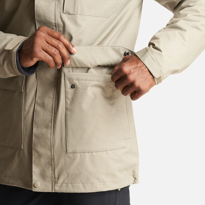 CHAQUETA HOMBRE PERRO GUAPO VERDE MILITAR HAKA HONU - 9