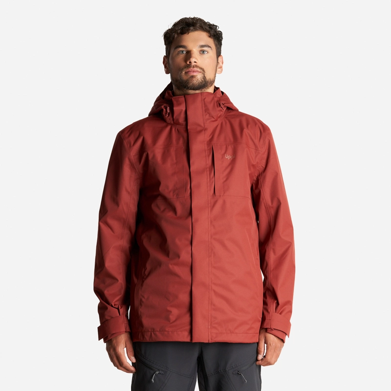 CHAQUETA HOMBRE TRES CRUCES FUSION-3 HOODY JACKET VINO LIPPI - 2