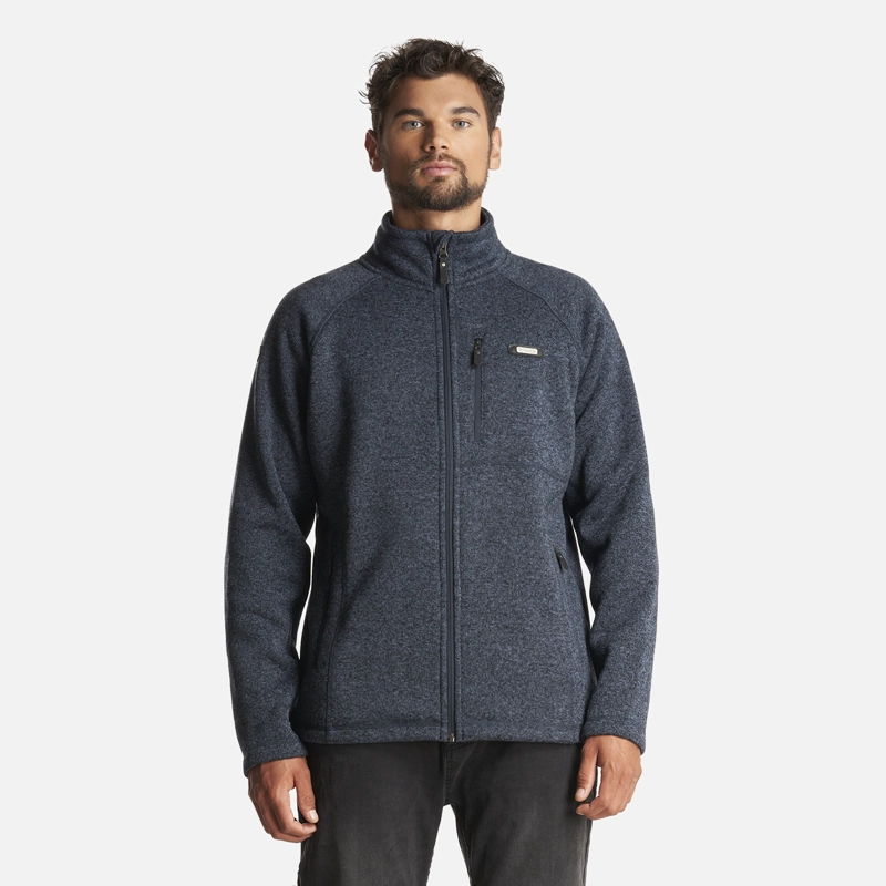 CHAQUETA HOMBRE WRAP UP BLEND PRO JACKET MELANGE AZUL NOCHE LIPPI - 2