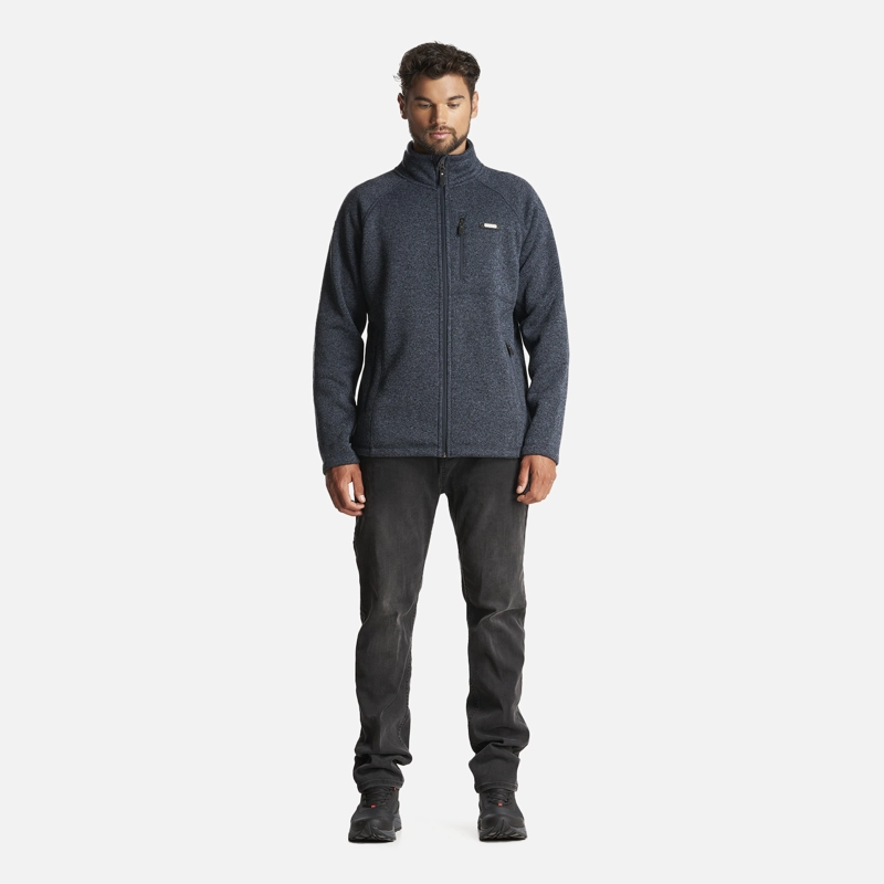 CHAQUETA HOMBRE WRAP UP BLEND PRO JACKET MELANGE AZUL NOCHE LIPPI - 8