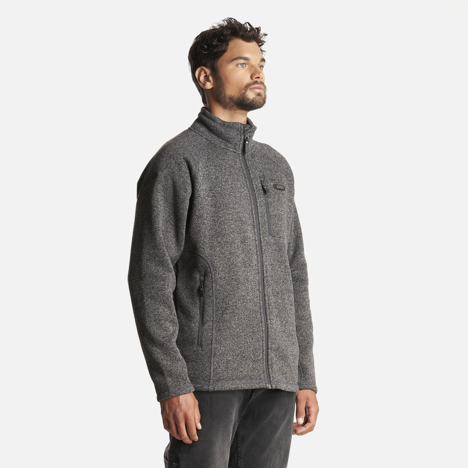 CHAQUETA HOMBRE WRAP UP BLEND PRO JACKET MELANGE NEGRO LIPPI - 3